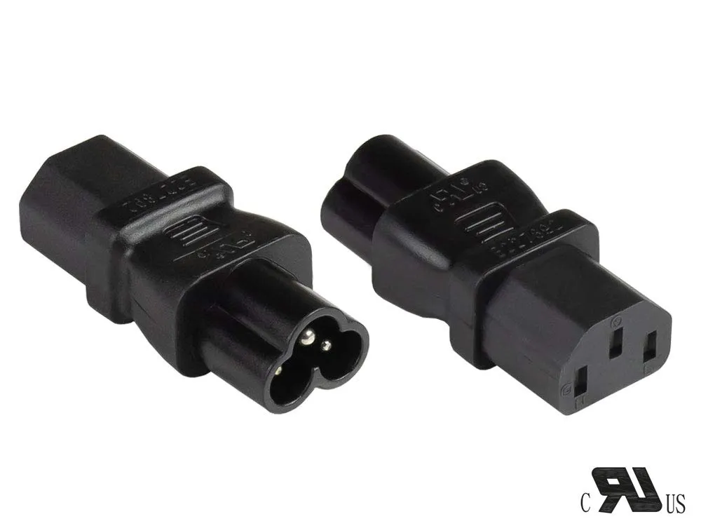 Good Connections Stromadapter C6 Stecker auf C13 Buchse
