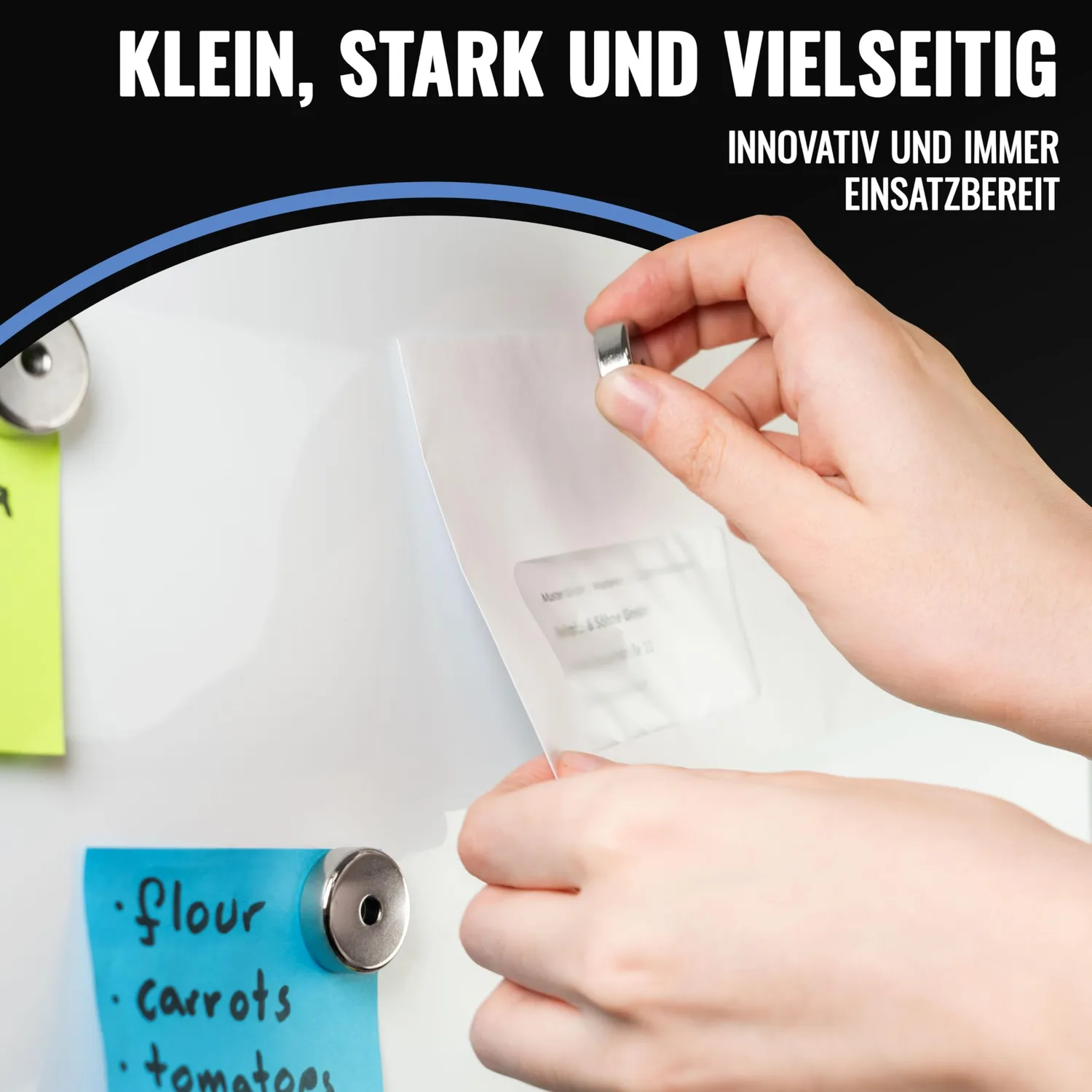 Poppstar Neodym Magnete mit Loch 25x7mm 6 Stück 22kg
