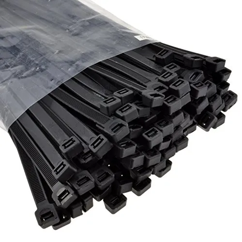 Kenable Kabelbinder 450x7,5mm schwarz 100 Stück Nylon