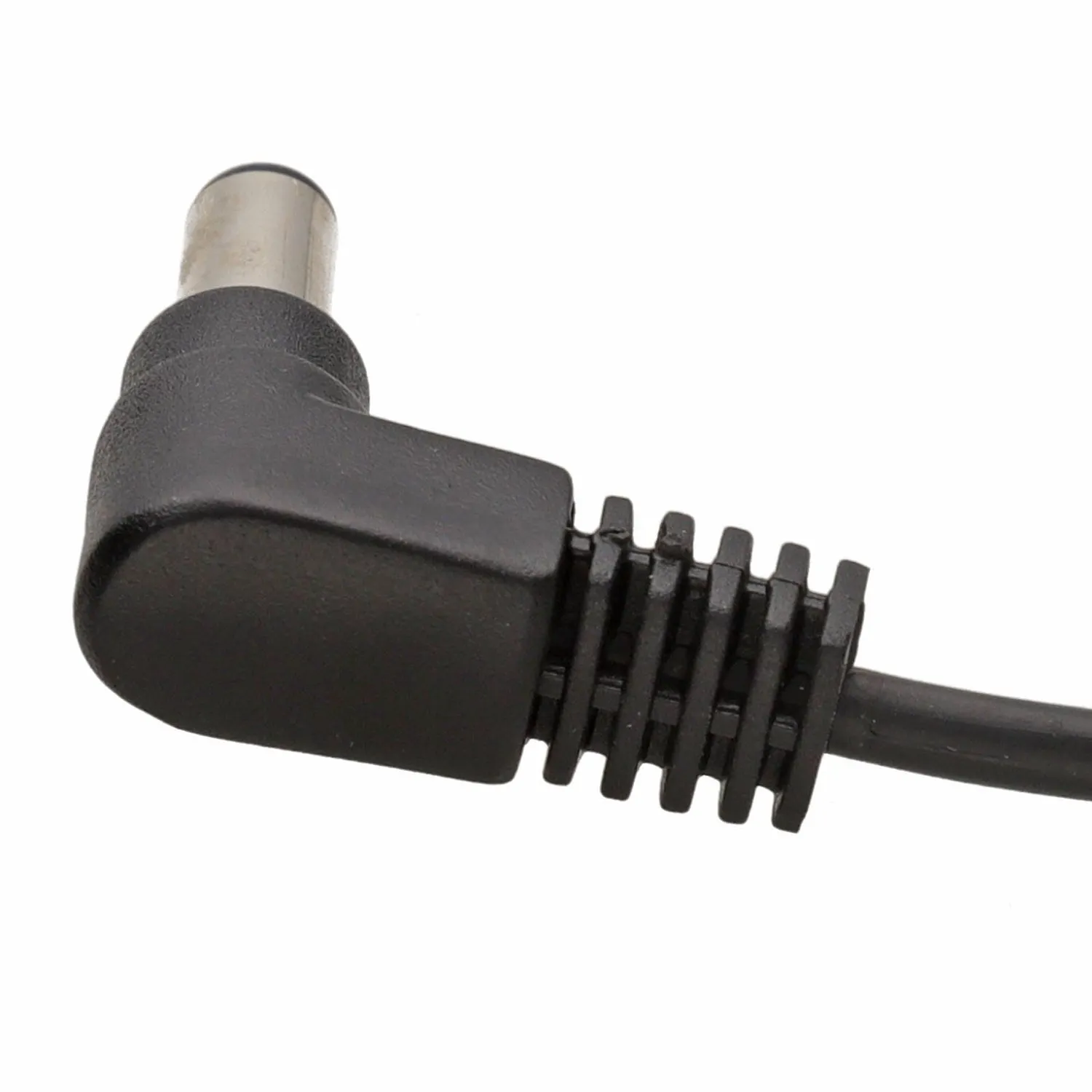 Kenable DC Verlängerungskabel 5,5x2,1mm gewinkelt 3m schwarz