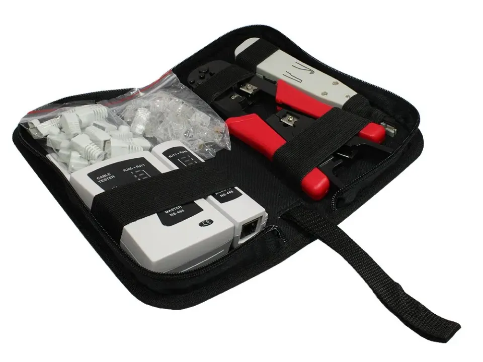 Good Connections Netzwerk Werkzeug Kit 6in1 RJ45 Tester Set