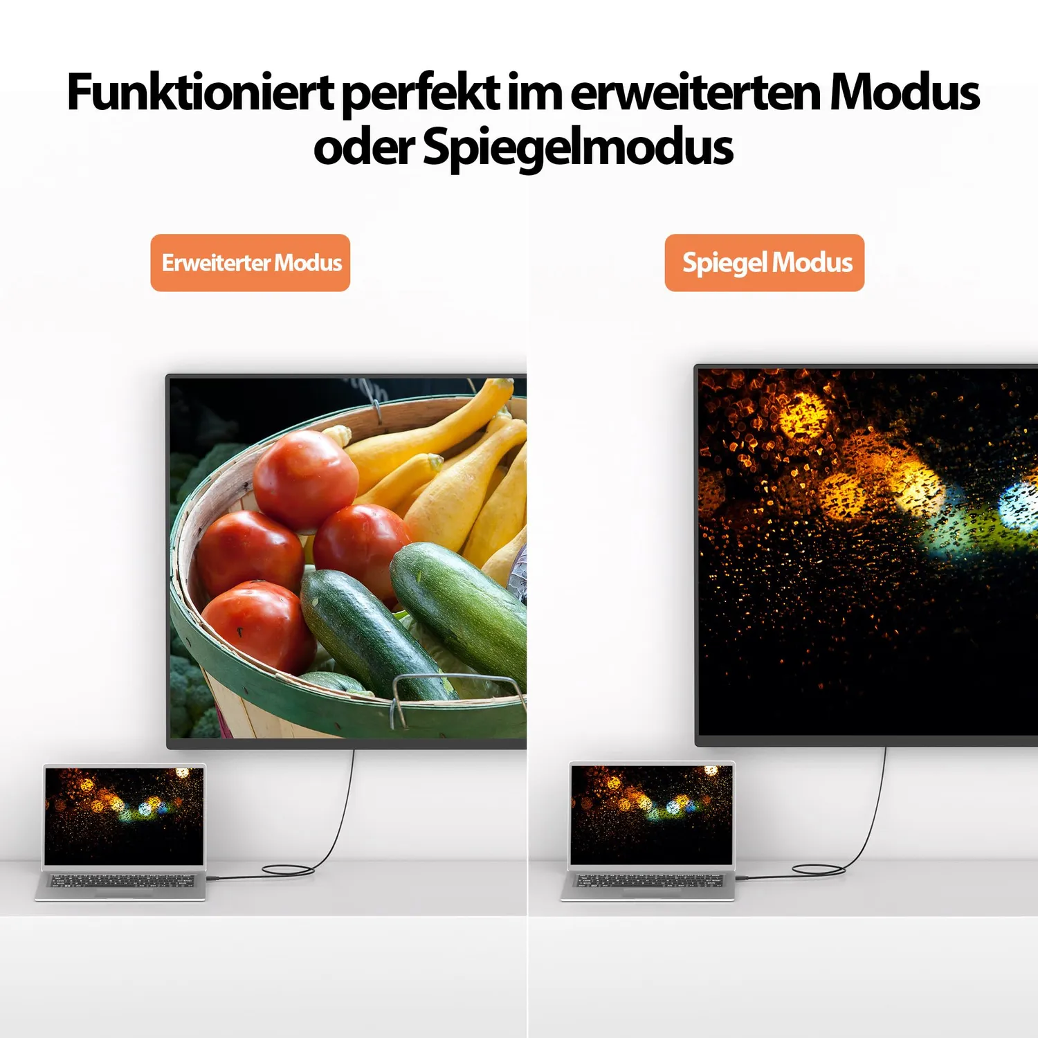 Jamega HDMI auf DVI Adapterkabel 1 m Full HD 1080p