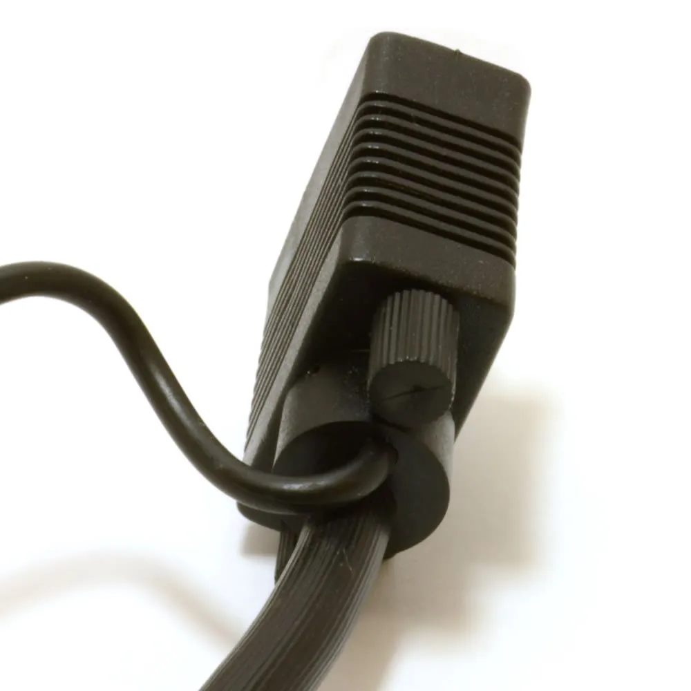 Kenable VGA Kabel 2m mit Audio HD 1080p schwarz