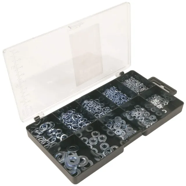 Kenable Unterlegscheiben Set 500-tlg 3-8 mm verzinkt