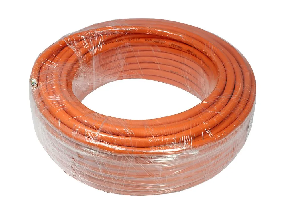 Good Connections Cat.7 Verlegekabel Simplex 25m orange halogenfrei