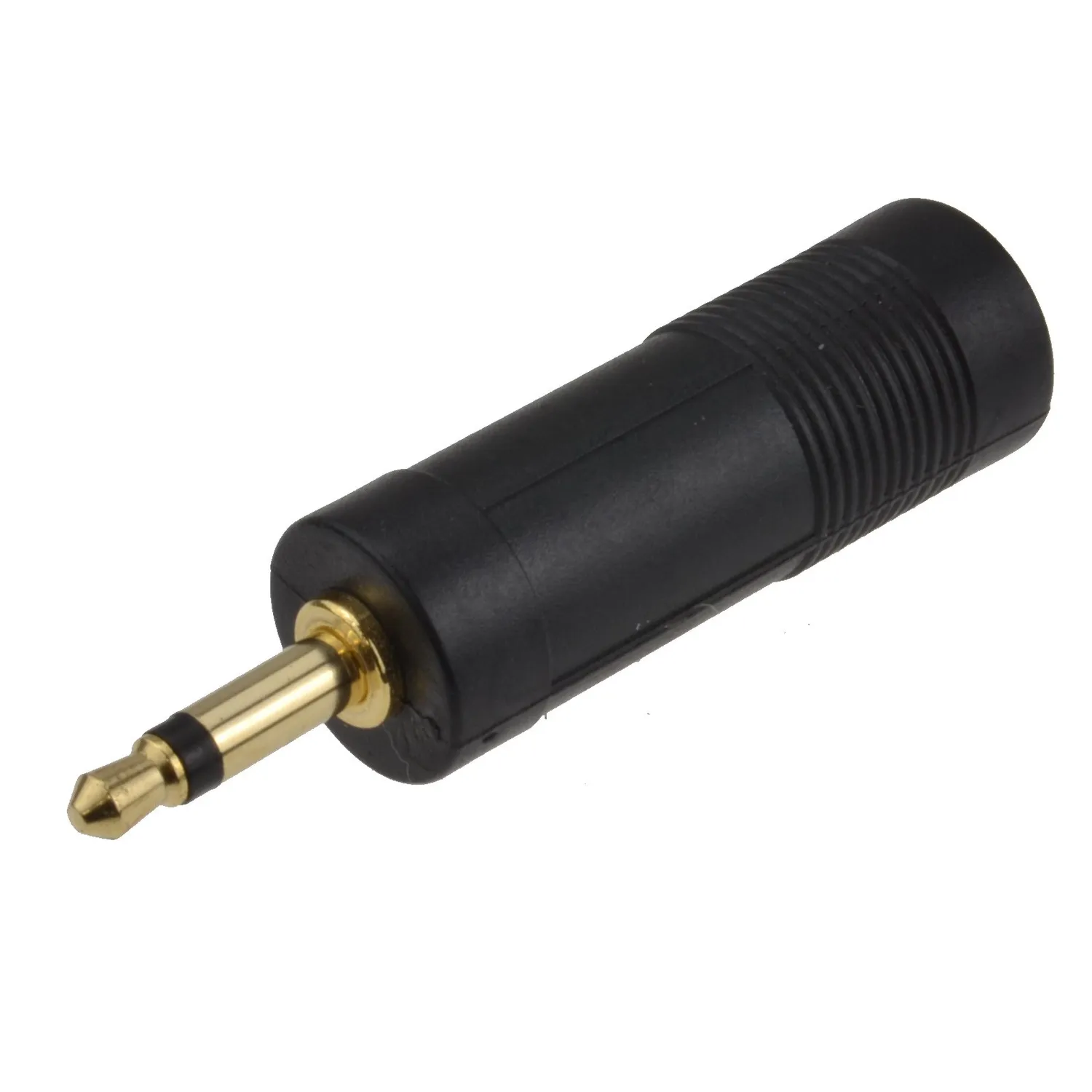 Kenable 6,35 auf 3,5mm Mono Klinke Adapter Gold vergoldet