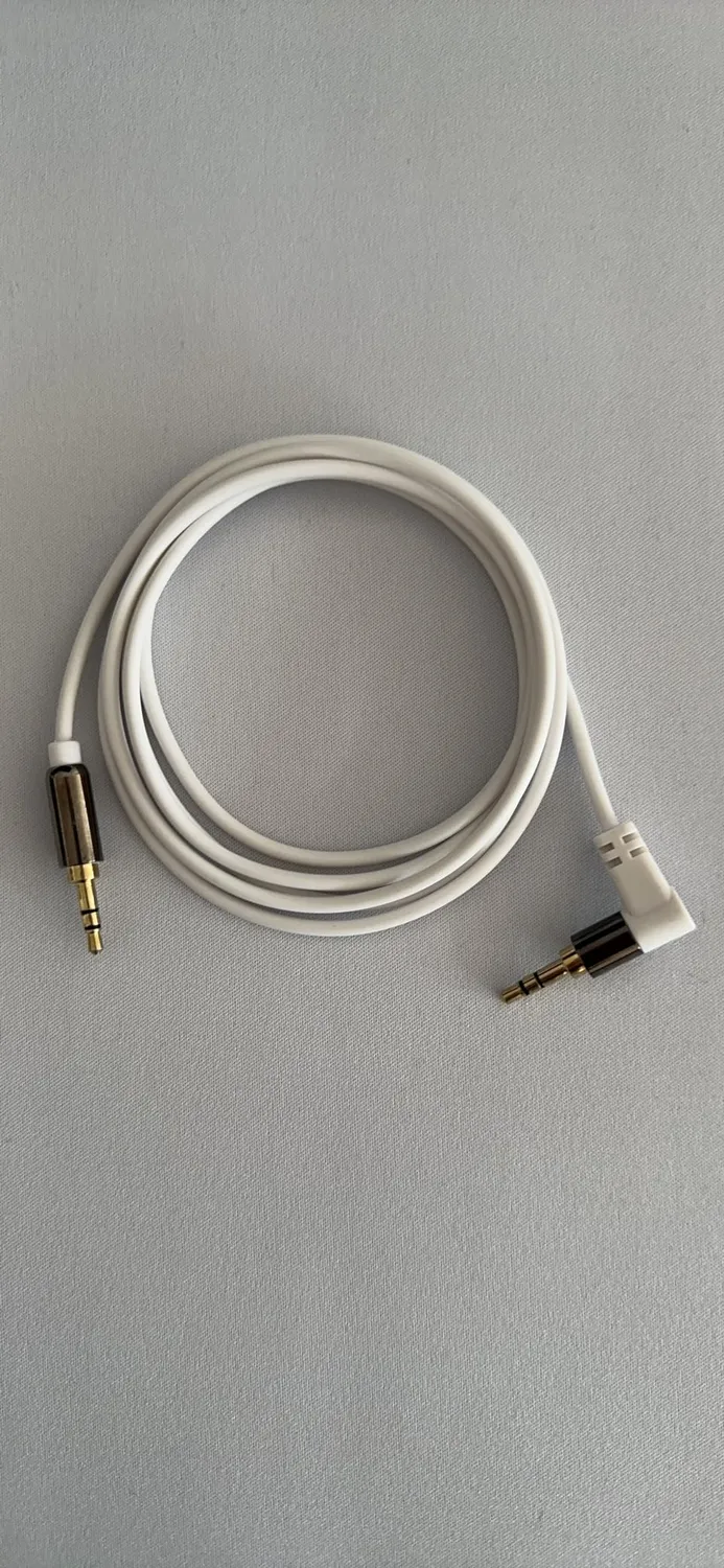 Jamega AUX Kabel 3,5mm 0,5m Schwarz gewinkelt