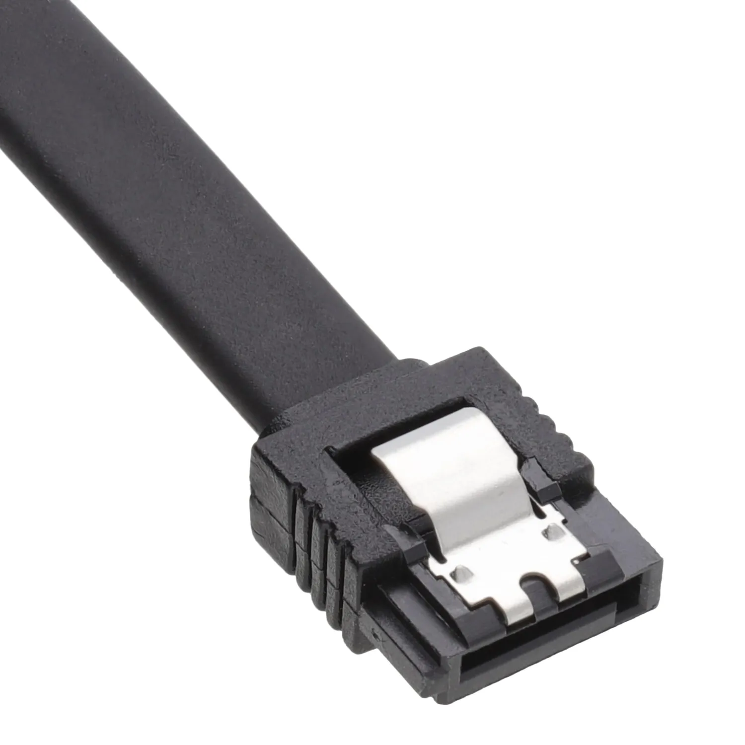 Kenable Profi SATA 3 Kabel 50cm lila abgewinkelt