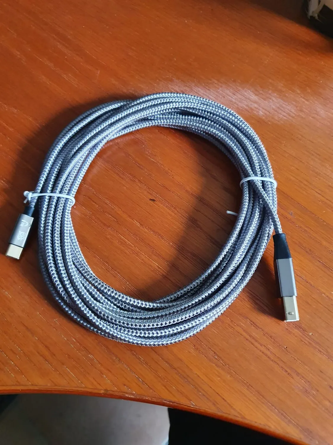Jamega USB-C auf USB-B Druckerkabel 3m Nylon