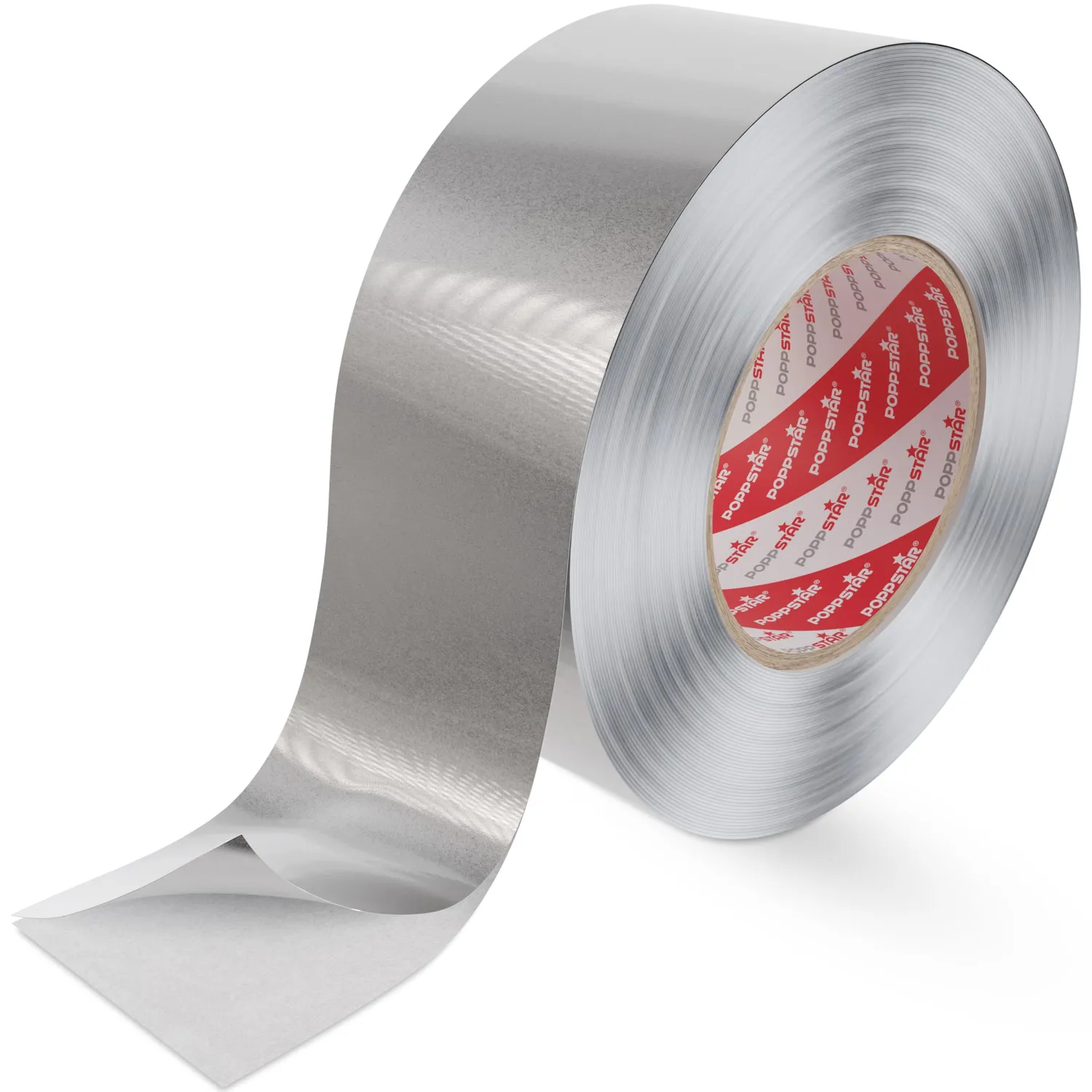Poppstar Alu-Klebeband 50m x 72mm hitzebeständig