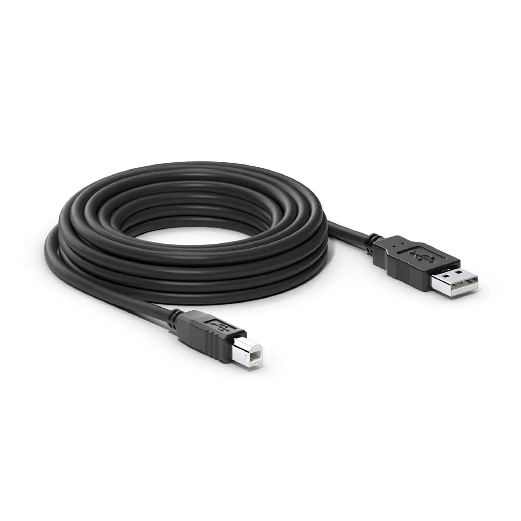 Sonero S-XU2000-050 USB-Druckerkabel 5m schwarz