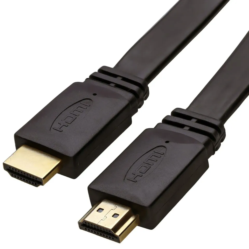 Kenable Flach HDMI Kabel 4K 2m schwarz 60Hz