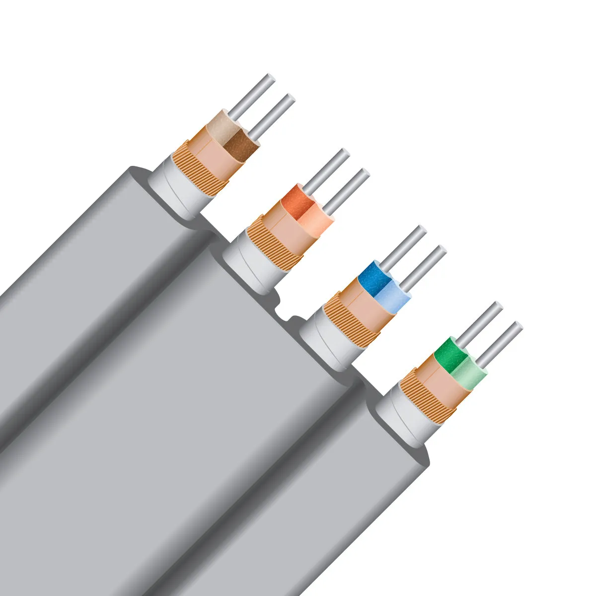 WireWorld Platinum Starlight 10 Ethernet-Kabel 1m Silbers