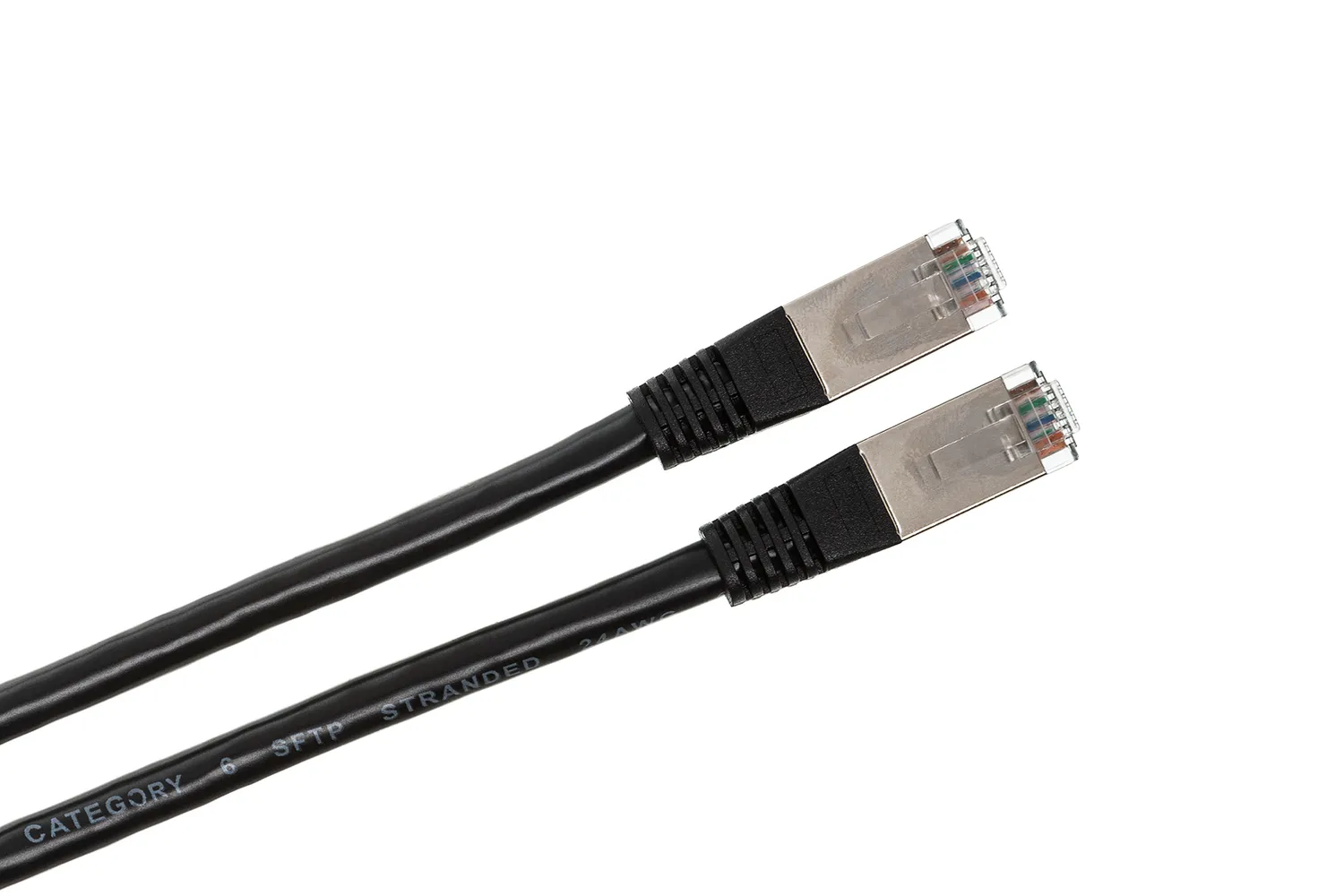 Hosa CAT-600BK Cat-6-Netzwerkkabel schwarz
