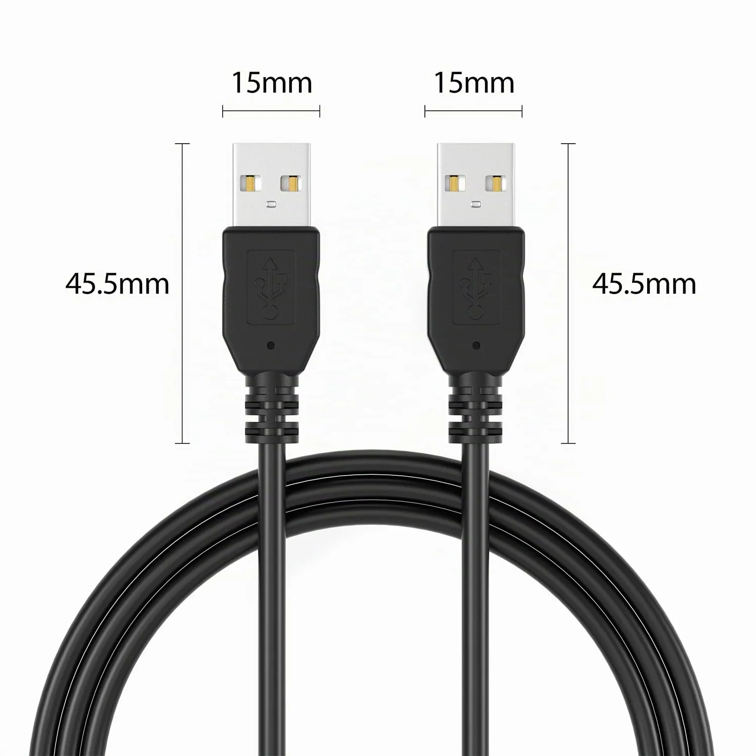 JAMEGA USB 2.0 Kabel 3m A-Stecker Highspeed