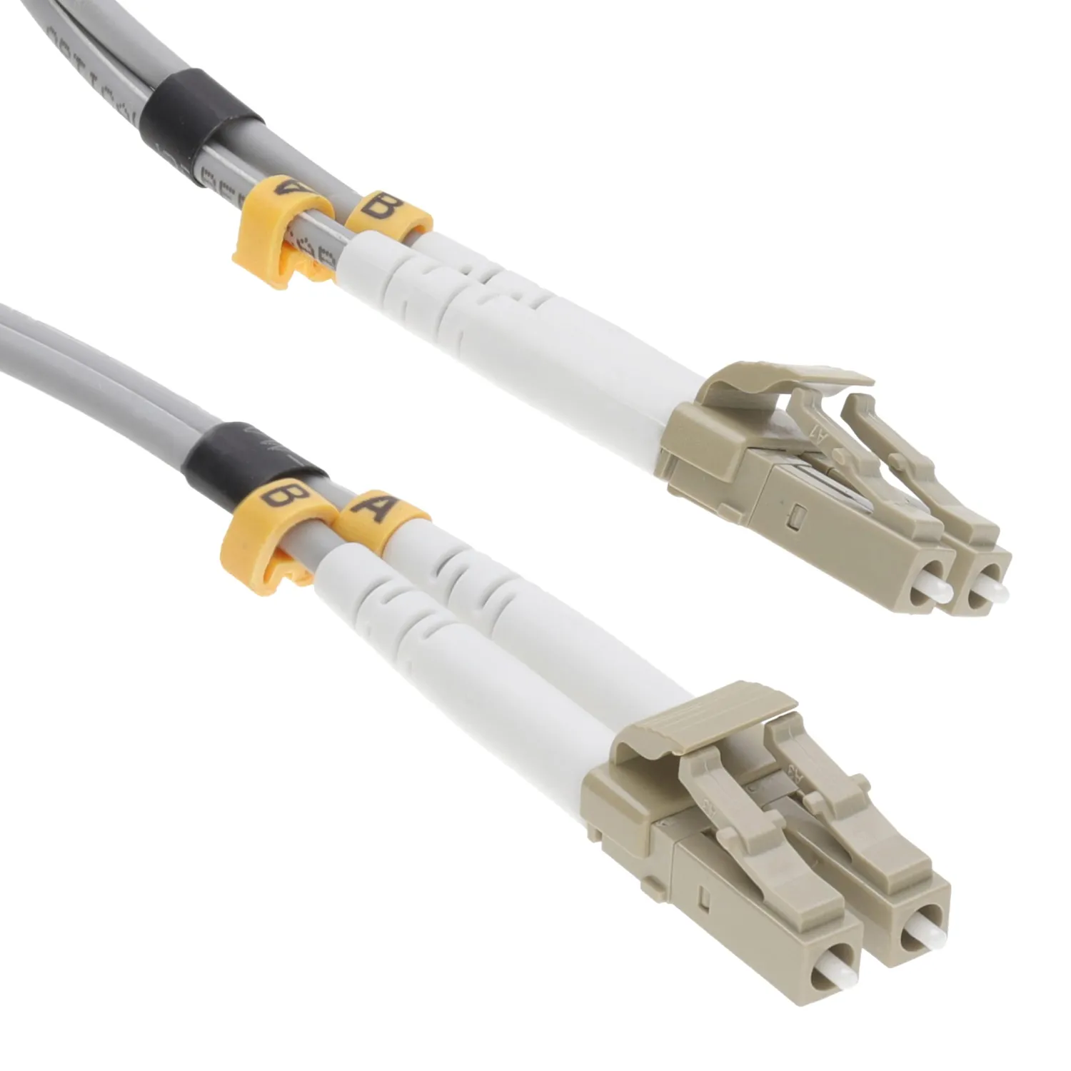 Kenable OM1 Glasfaser-Patchkabel LC-ST 1m grau