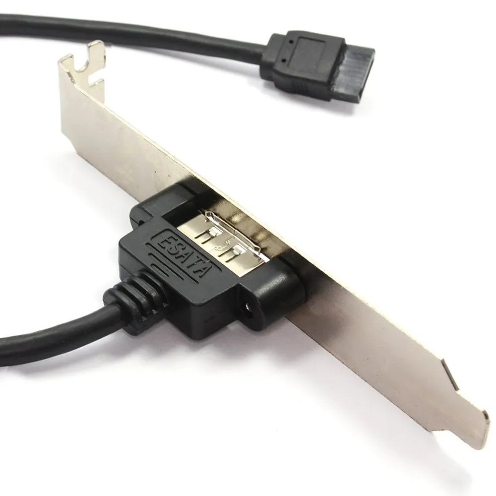 Kenable eSATA Slotblech-Adapter 25cm 1 Port intern