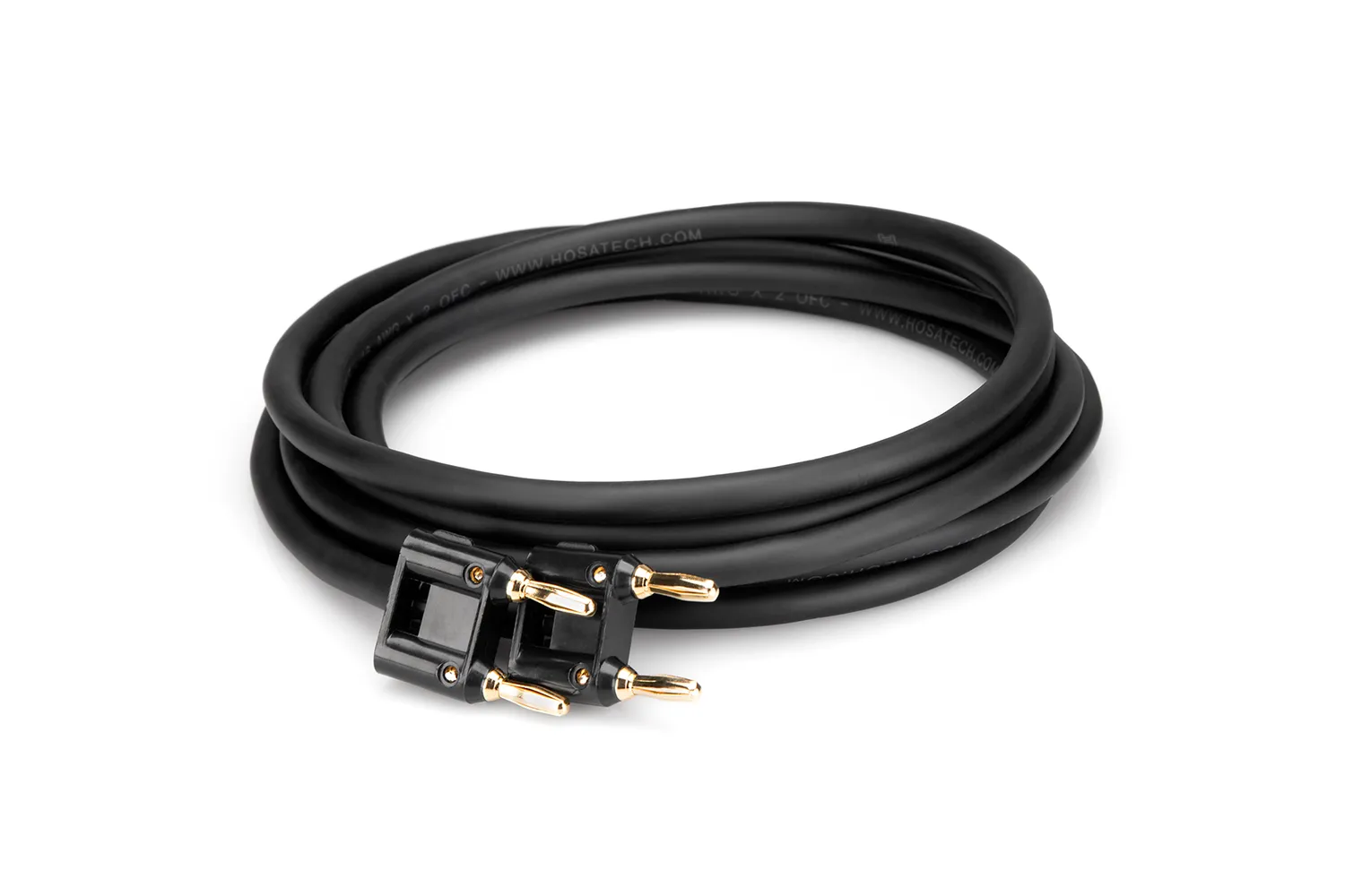 Hosa SKJ-600BB Lautsprecherkabel Klinke 0,6 m