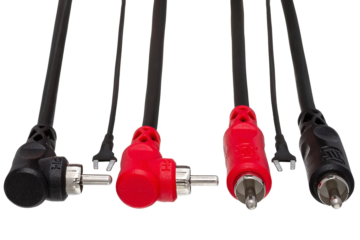 Hosa CRA-200DJ Stereo Cinch Kabel 2m für DJ-Setup