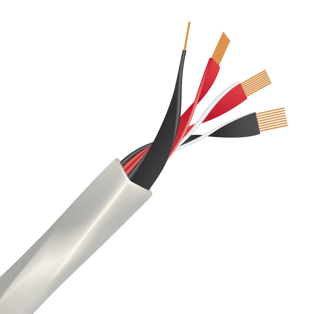 WireWorld Luna 10 Lautsprecherkabel 2,0m Paar OFC