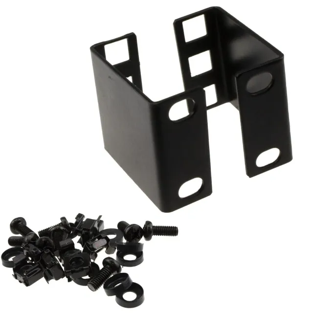 Kenable 1U Rack-Halterung 50 mm Deep mit Käfigmuttern