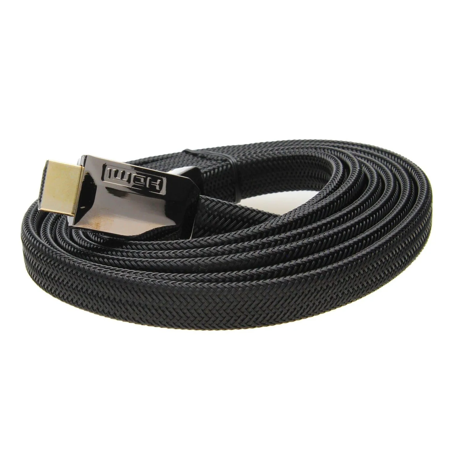 Kenable Pro Flat HDMI 2.0 Kabel 4K 3m schwarz geflochten