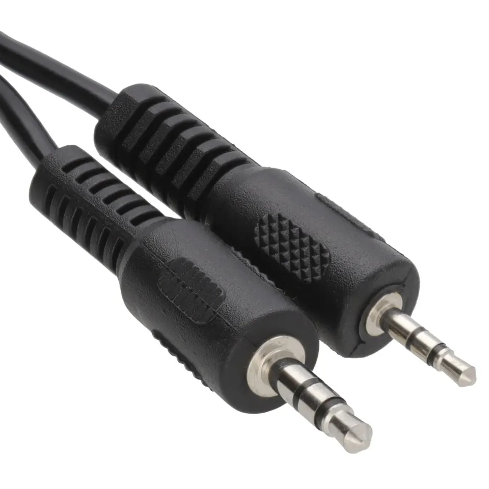 kenable 3,5mm auf 2,5mm Klinkenkabel 3m schwarz Stereo
