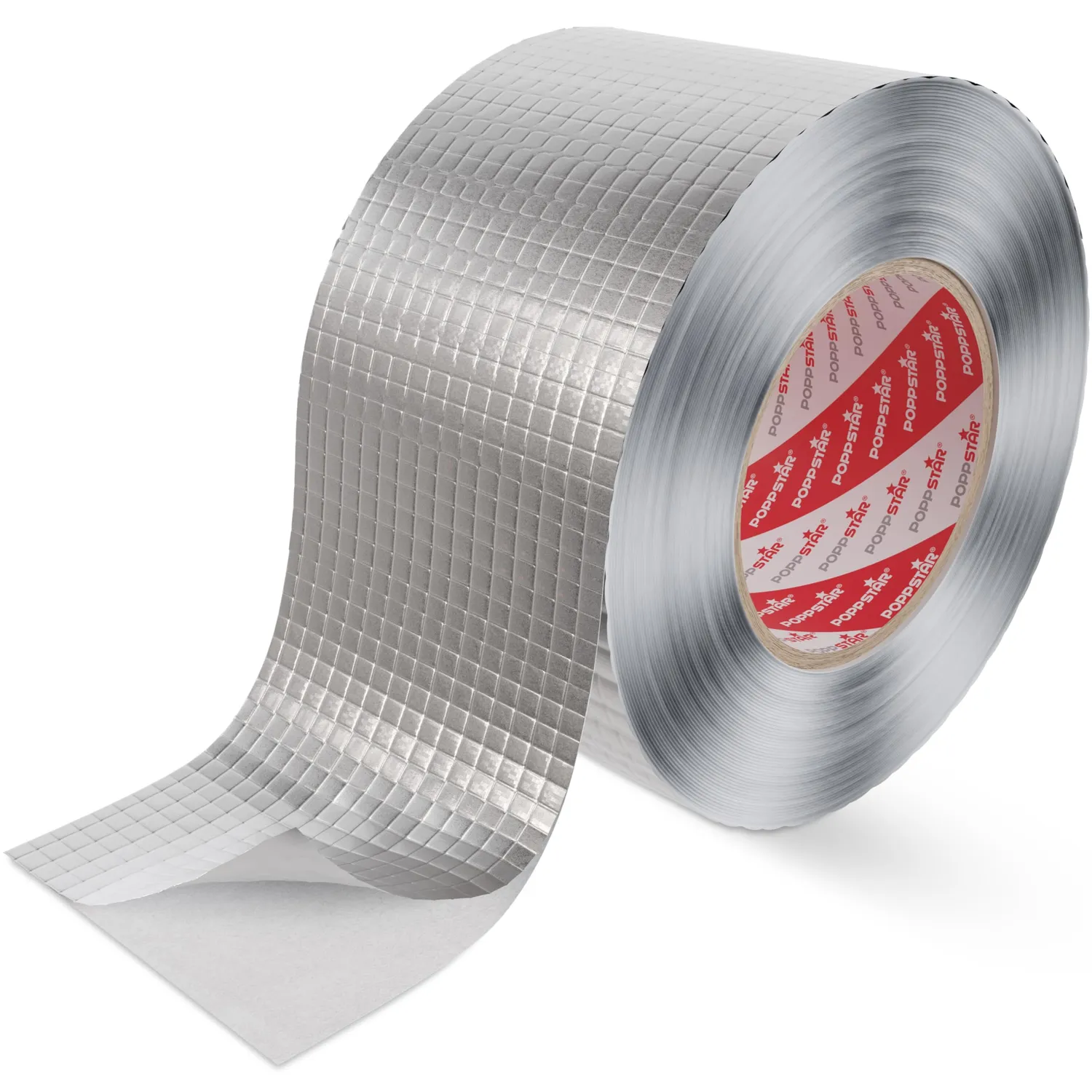 Poppstar Alu-Klebeband 50m x 48mm hitzebeständig
