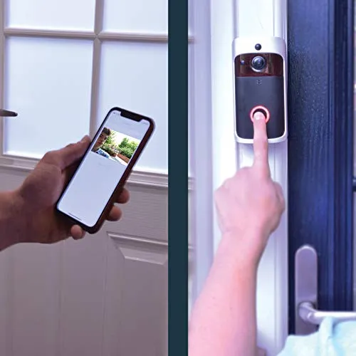 Kenable Smart HD WLAN Türklingel mit App Nachtsicht