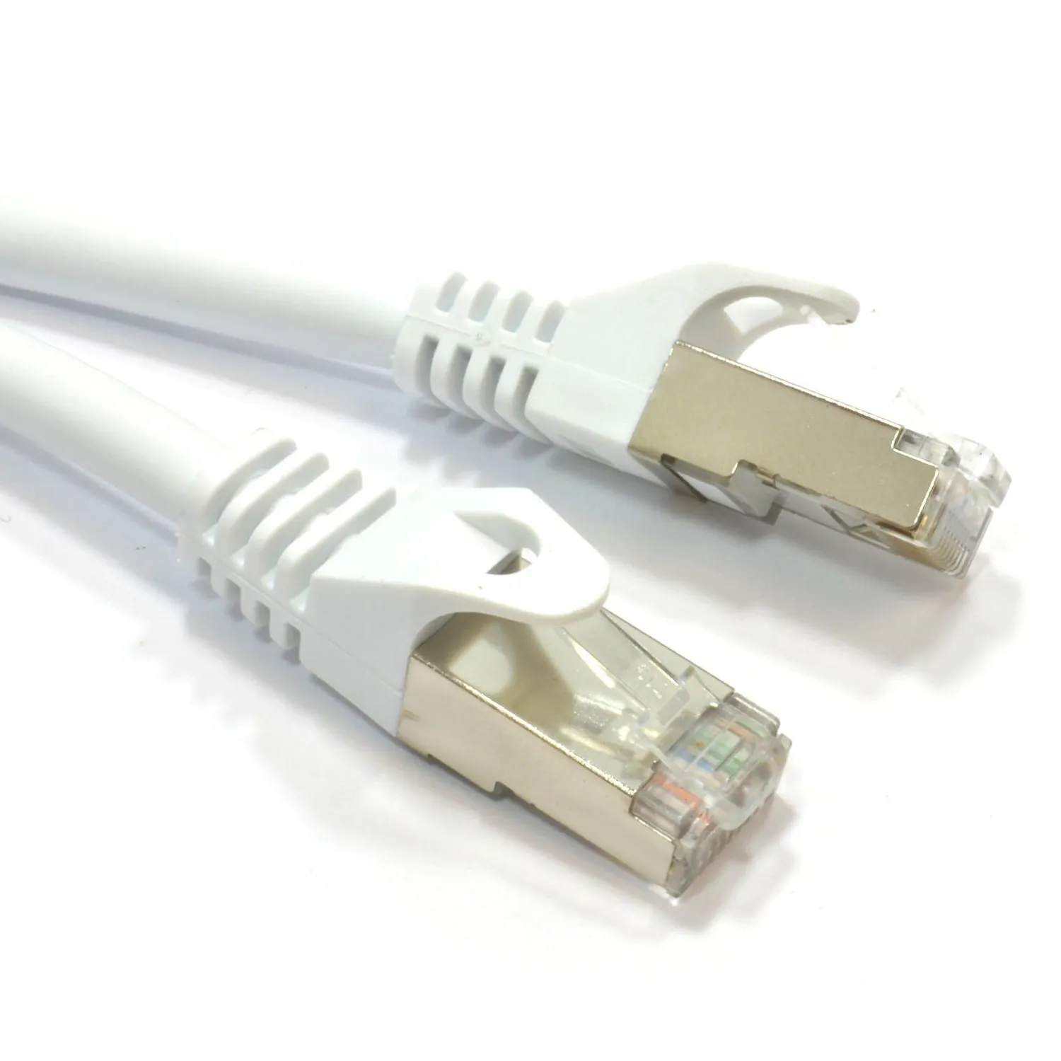 Kenable Cat6A Netzwerkkabel SSTP RJ45 10 m weiß