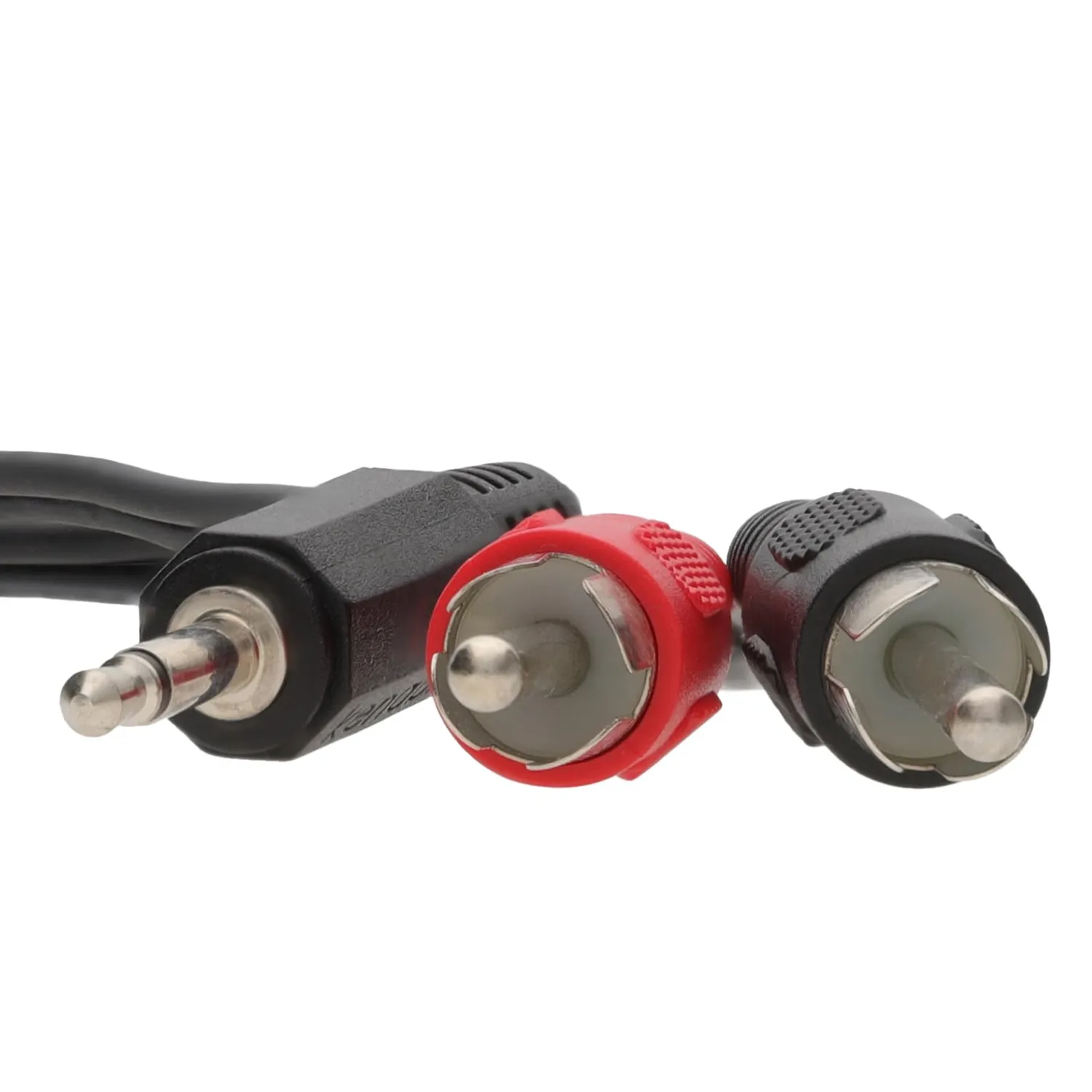 Kenable 3,5mm Mono-Klinke auf 2x Cinch Kabel 1m