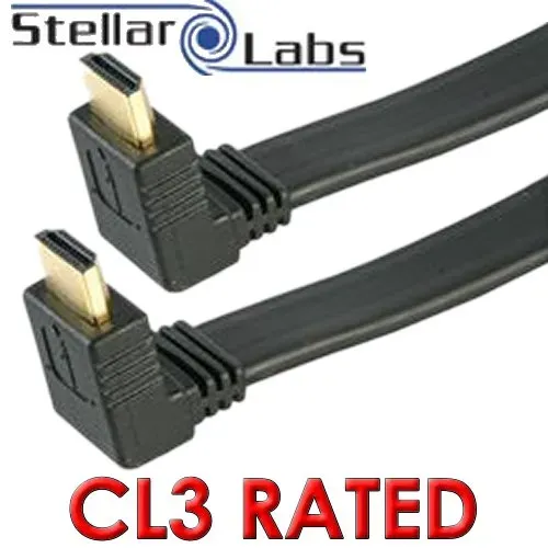 Kenable HDMI Kabel 2 m Flach Winkel rechts