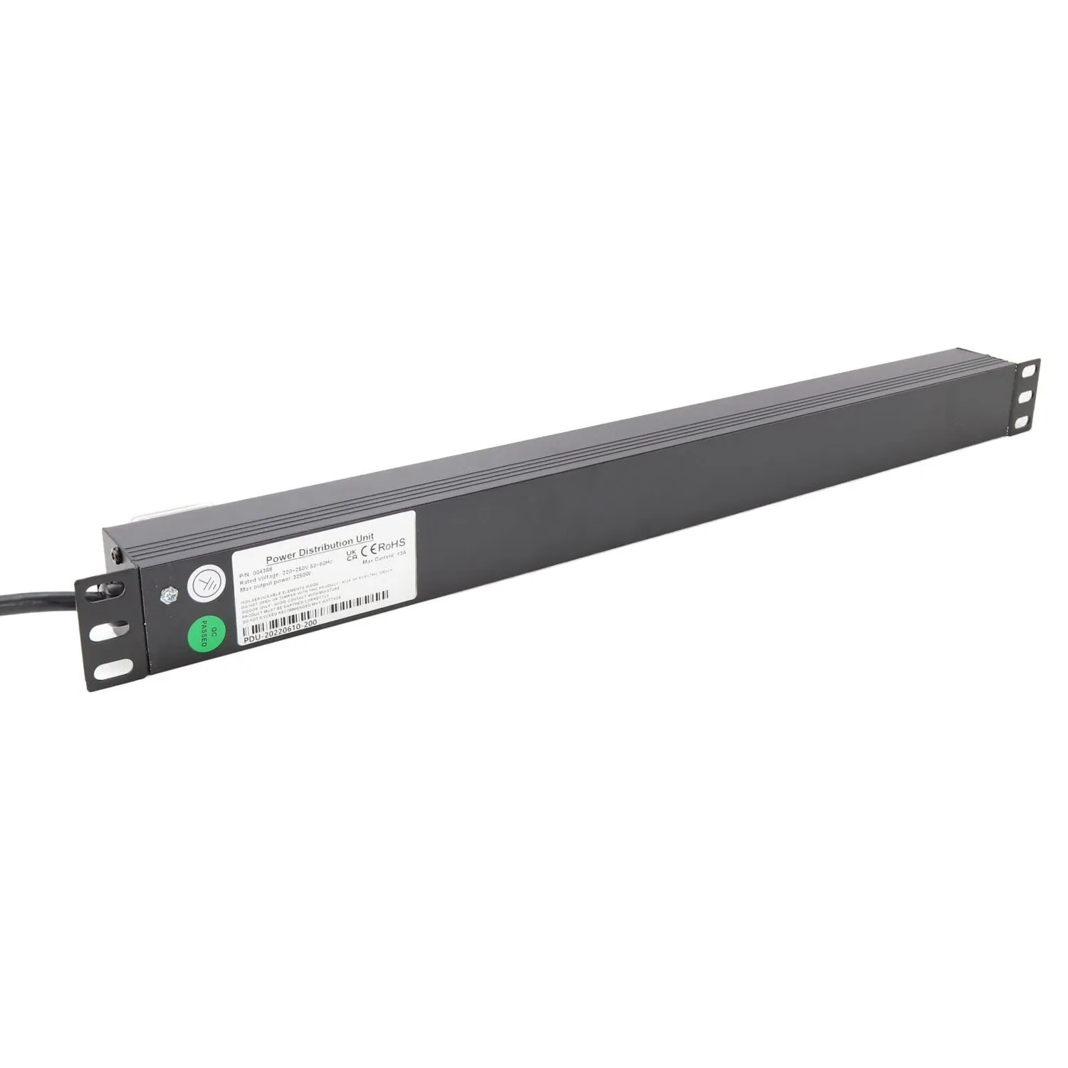 Kenable PDU Steckdosenleiste 8-fach vertikal Rack Schutz