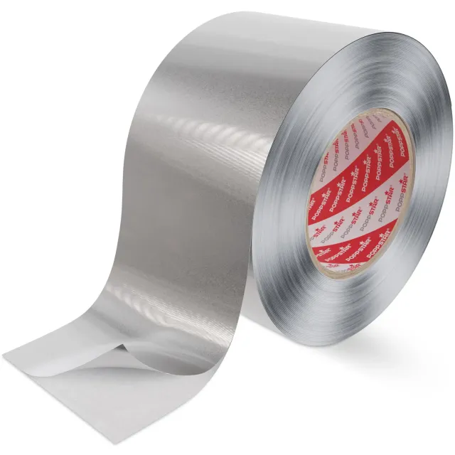 Poppstar Alu-Klebeband 50m x 72mm hitzebeständig