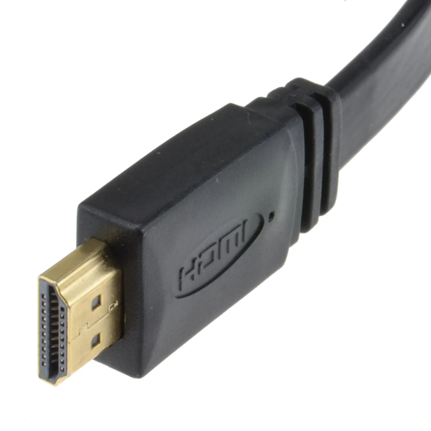 Kenable HDMI Kabel flach gewinkelt 5m High Speed