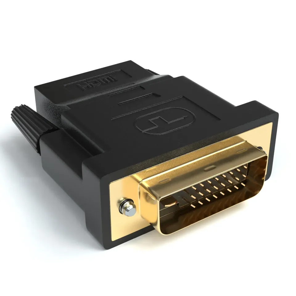 JAMEGA HDMI-DVI Adapter Buchse-Stecker 1er Pack