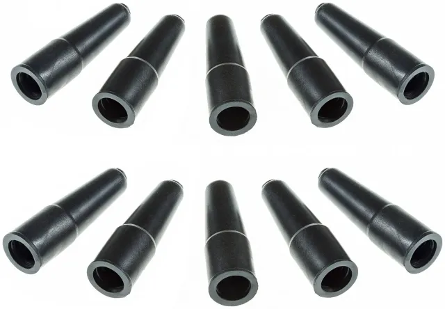 Poppstar Gummitüllen F-Stecker Wetterschutz 10x 7-8,2mm