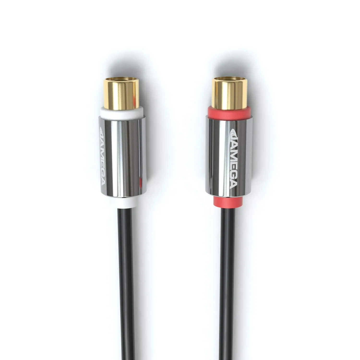 Jamega Y-Adapter Cinch Kabel 0,20m vergoldet
