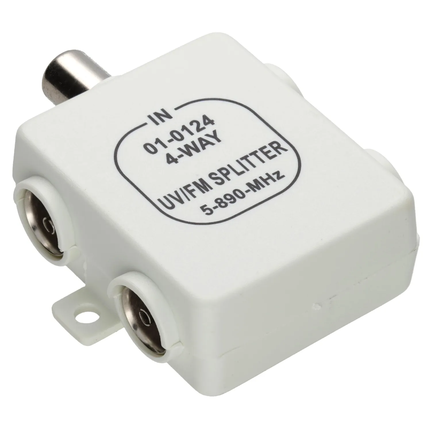Kenable 4-Wege RF Antennenverteiler 1 zu 4 UHF VHF