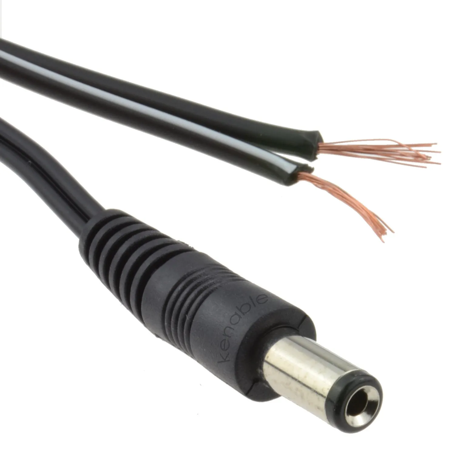 Kenable DC Hohlstecker Kabel 2,1x5,5mm 2m offen