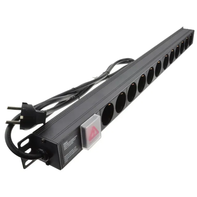 Kenable Vertikal PDU 12-fach Steckdosenleiste 68 cm 1,8 m mit Schalter