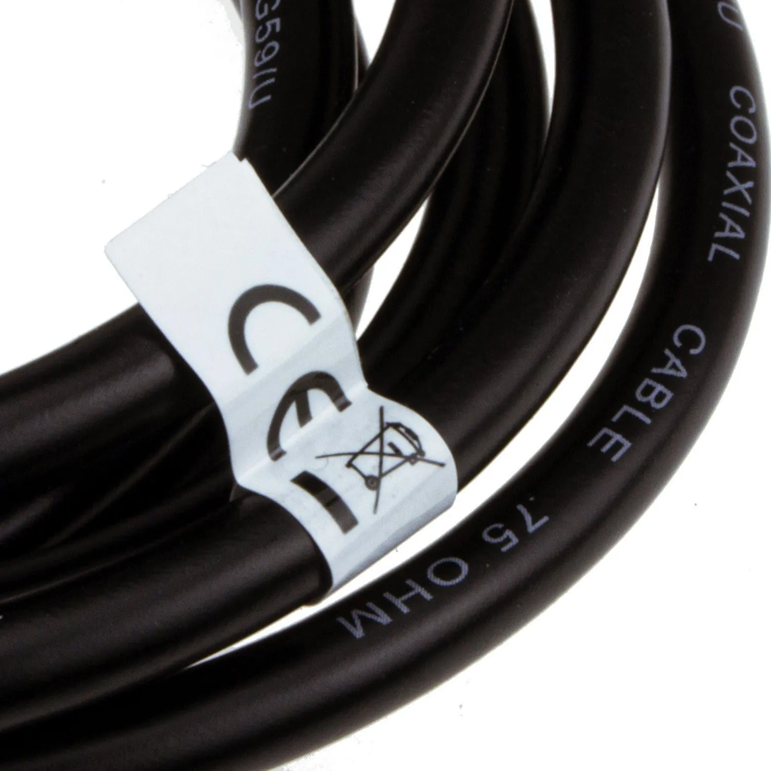 Kenable RF Koax Antennenkabel 0,5m schwarz Stecker Buchse