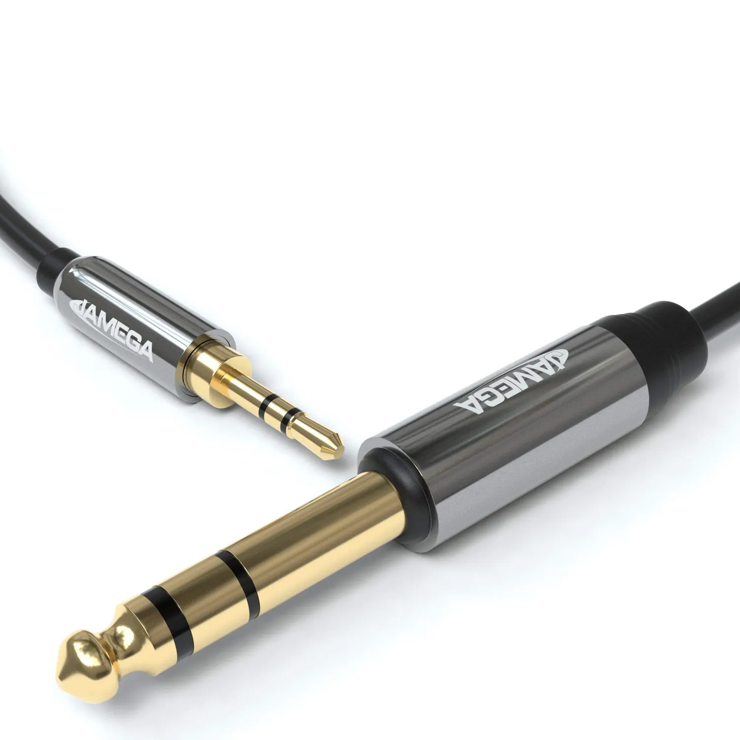 Jamega Aux Audiokabel 3,5 auf 6,35 mm 3 m