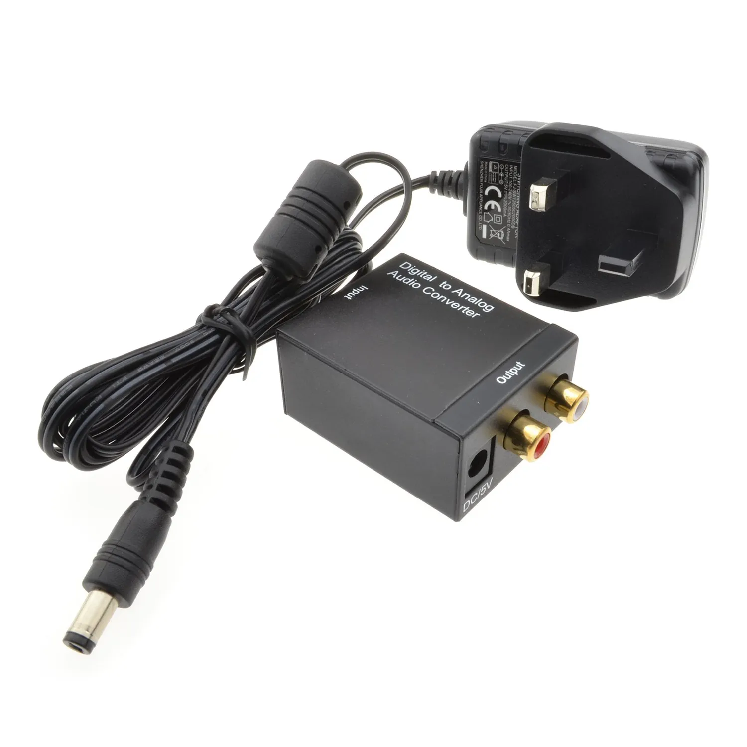 Kenable Digital zu Analog Audio Konverter Toslink Cinch