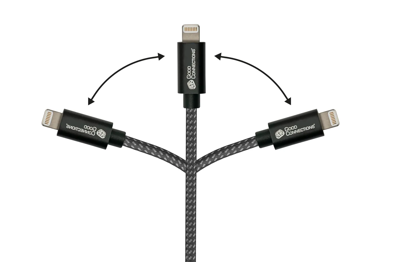 Good Connections Lightning Kabel USB-A MFi 0,5m 12W