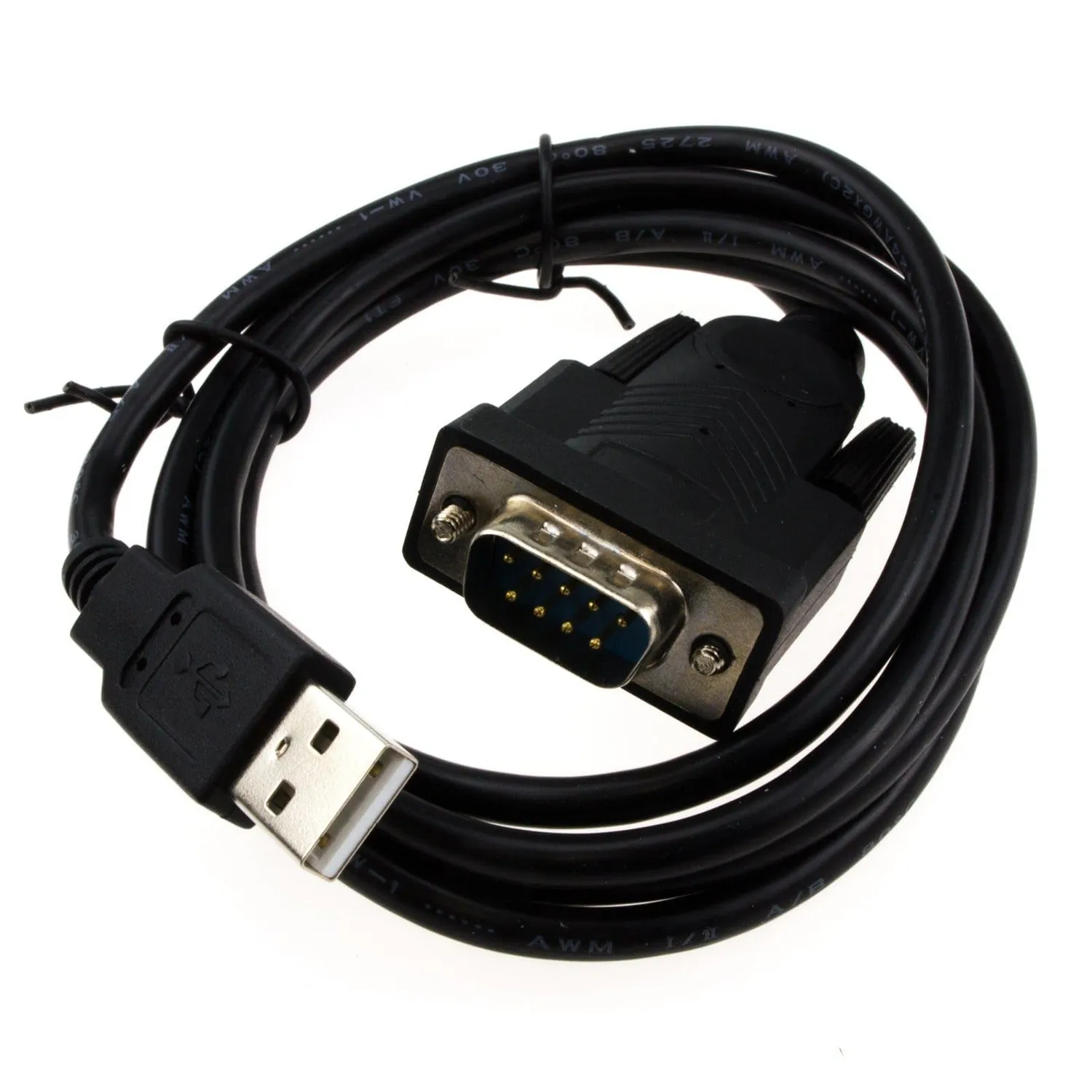 Kenable USB Seriell Adapter RS-232 9-Pin 20cm 1 Port