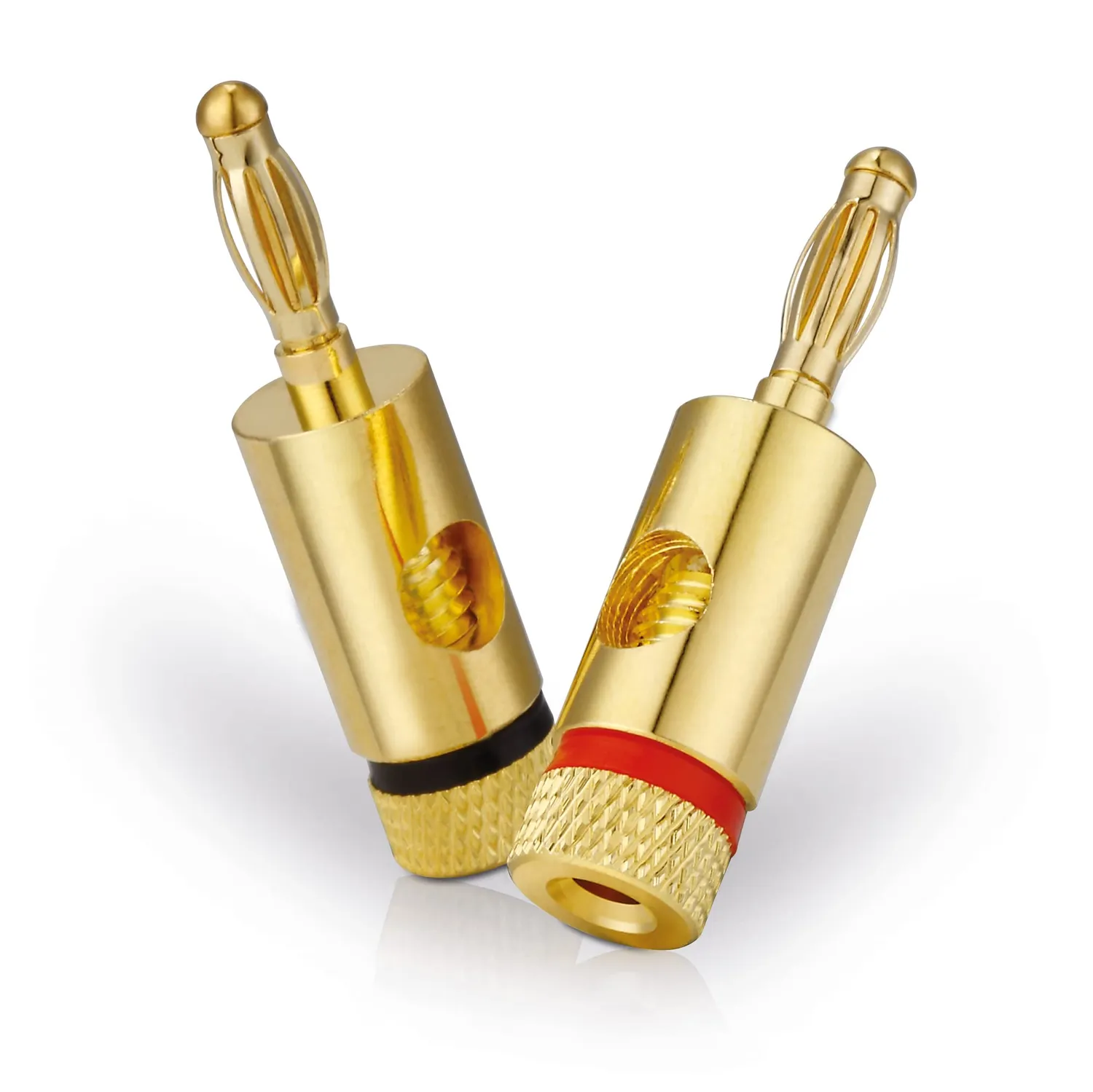 Sonero Premium S-SC010-004 Bananenstecker 4er-Set vergoldet