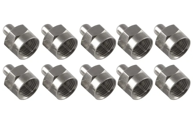Poppstar SAT F-Abschlusswiderstand 75 Ohm Widerstand 10er Pack