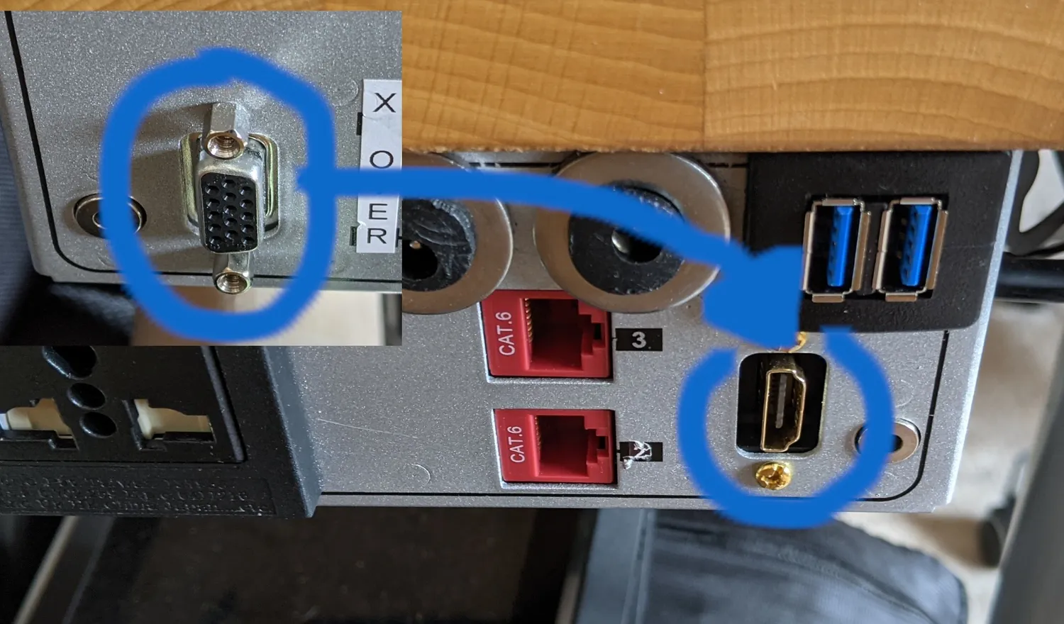Kenable HDMI 1.4 Einbaukabel Buchse-Buchse 15cm