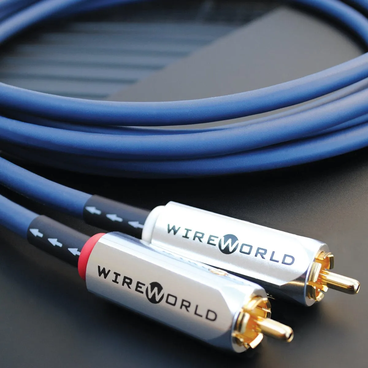WireWorld Luna 10 Cinch Kabel RCA 1,0m Paar OFC